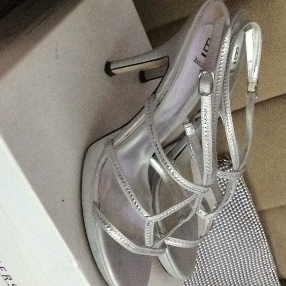 Silver High Heels - Picture 3 of 4